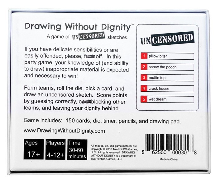 Drawing Without Dignity Base Game
